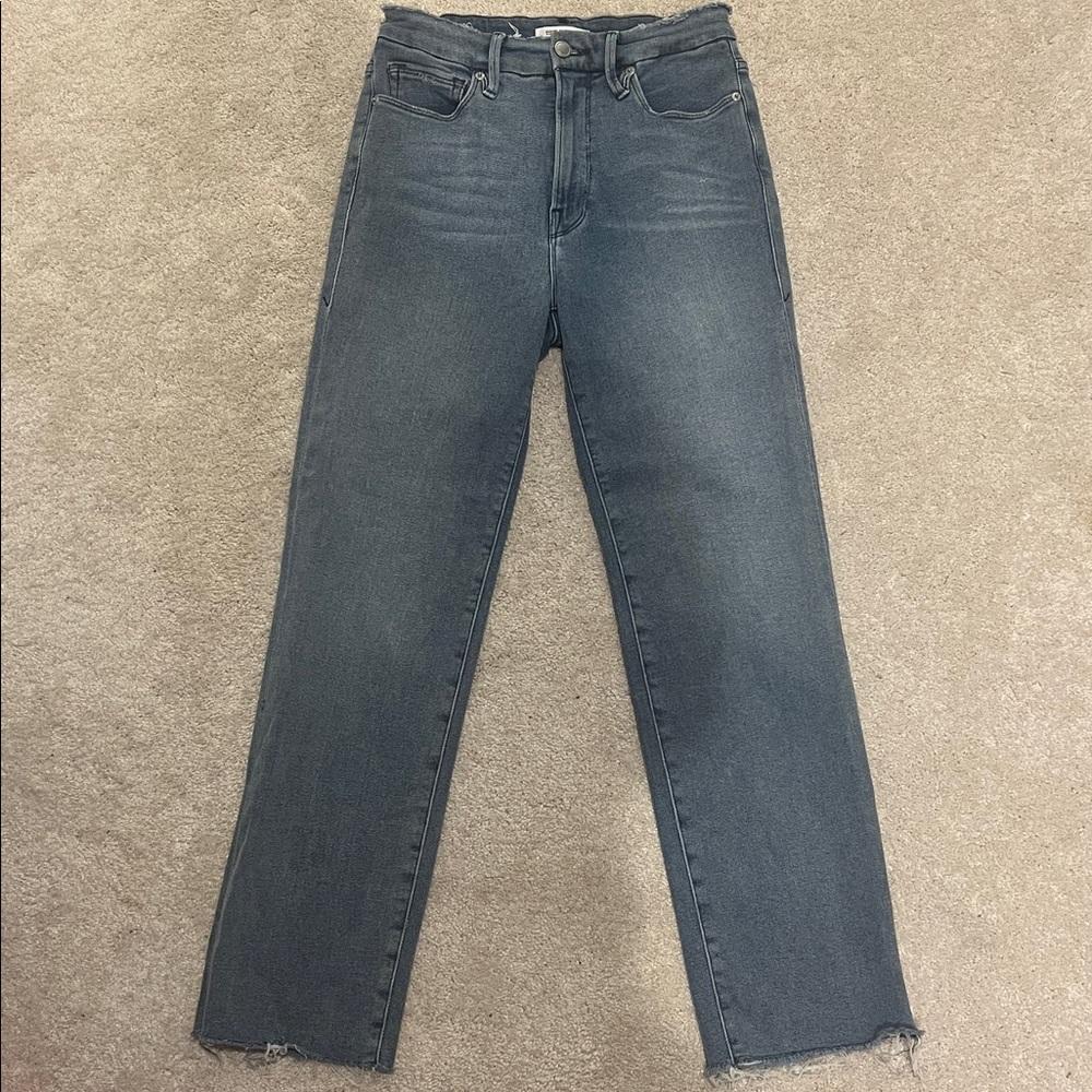 Good American Good Straight Jeans